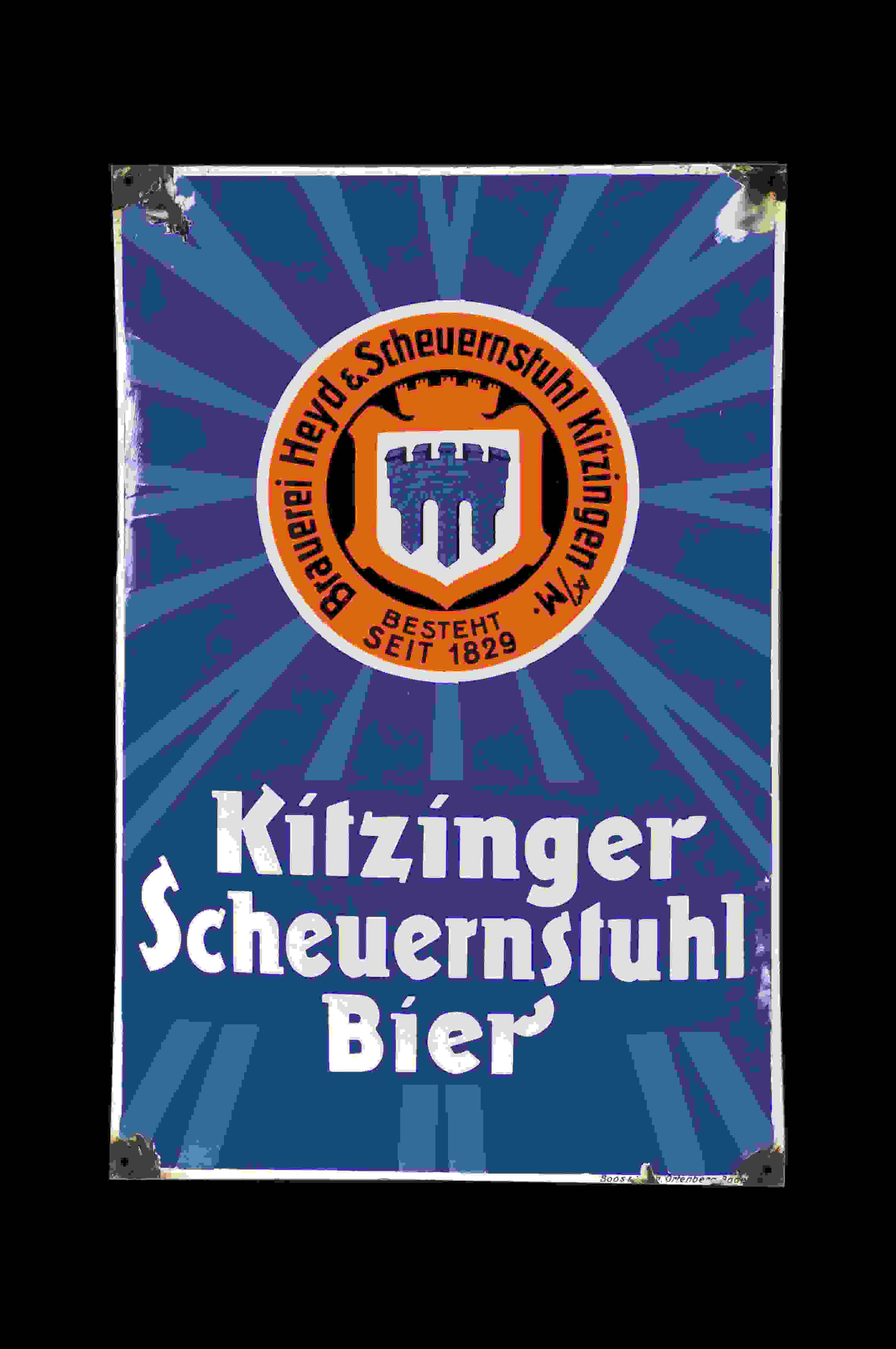 Kitzinger Scheuernstuhl Bier 