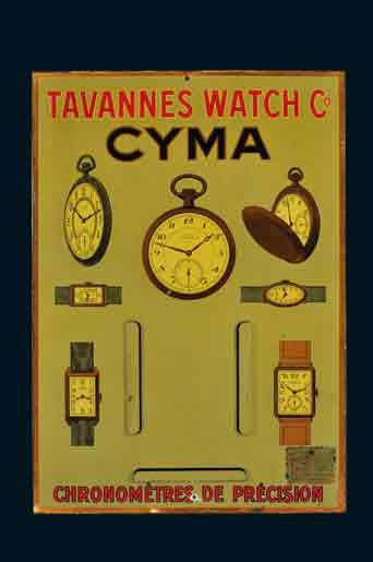 Cyma Tavannes Watch Co. 
