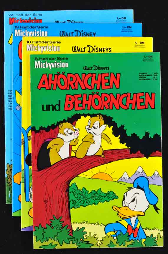 Aufkleber Zustand 2 Mickyvision 1979 Heft # 10 Ehapa Verlag