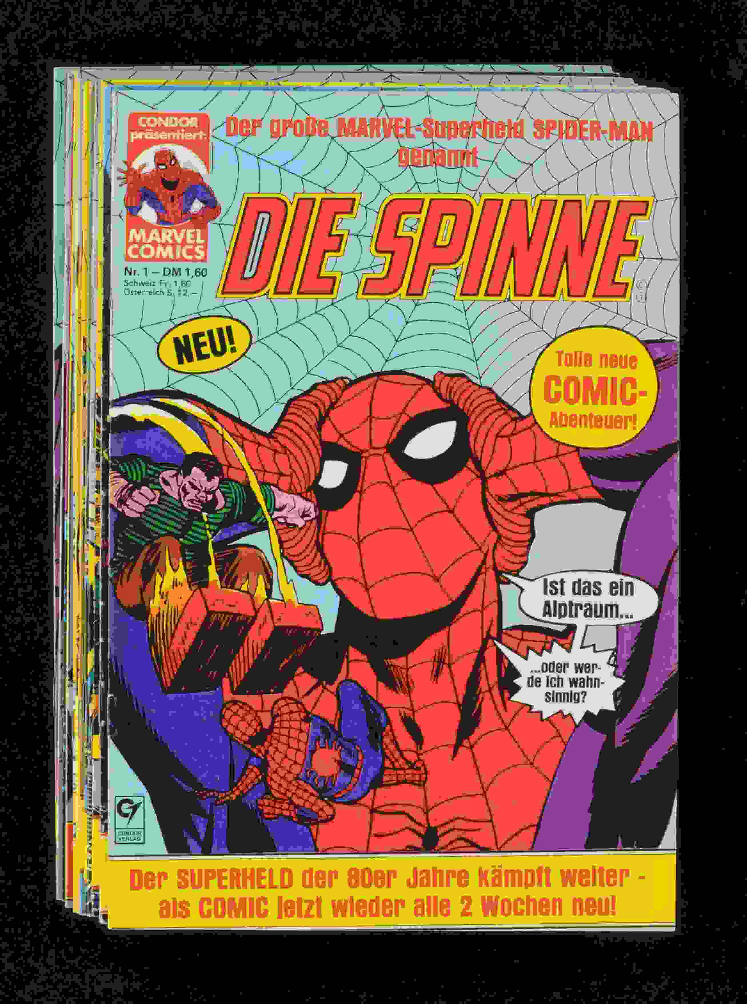 1x Comic Marvel Die Spinne Nr 204  Condor  Zustand 1/1 
