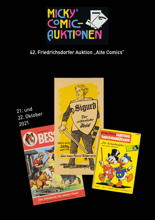 42. Comics- Auktion