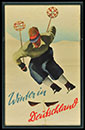 Winter in Deutschland Plakat 
