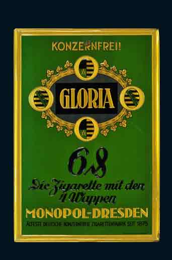 Gloria Zigaretten konzernfrei 