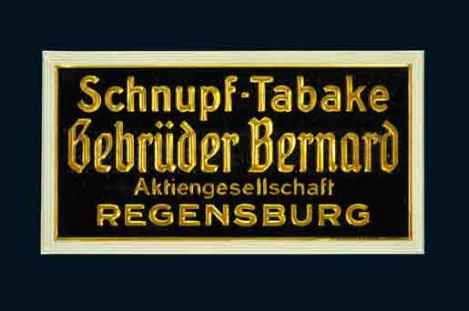 Schnupf-Tabake Gebrüder Bernard 