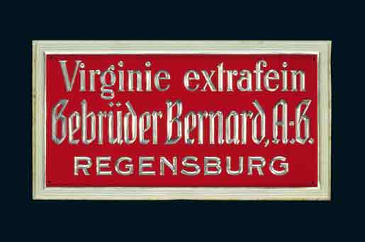 Virginie extrafein Gebrüder Bernard, A.G. 