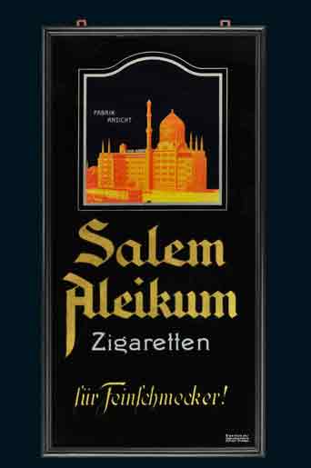 Salem Aleikum, Zigaretten für Feinschmecker! 