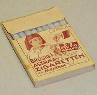Brosig's Asthma-Zigaretten 