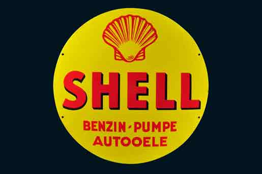 Shell Benzin-Pumpe Autooele 