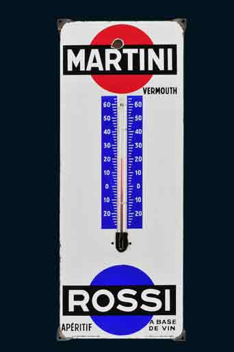 Martini Rossi Thermometer 