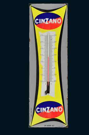 Cinzano Thermometer 