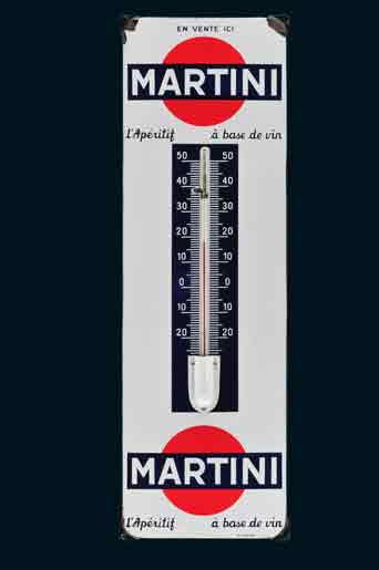 Martini Thermometer à base de vin 