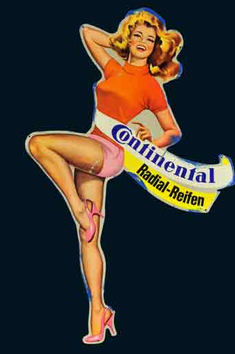 Continental Radial Reifen Pin-Up 