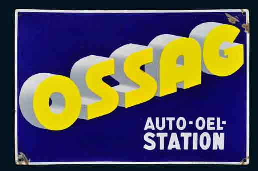 Ossag Auto-Oel-Station 