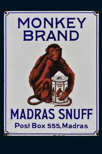 Monkey Brand Madras Snuff 