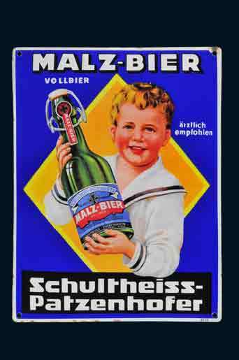 Schultheiss-Patzenhofer Malz-Bier 