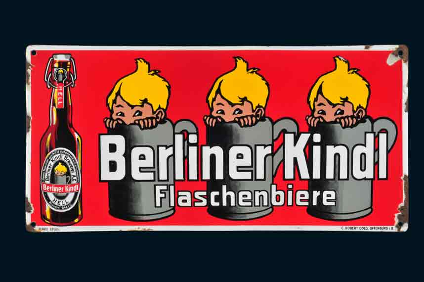 Berliner Kindl Flaschenbiere 