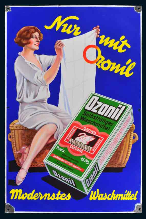 Ozonil Modernstes Waschmittel 45 Pfg. 