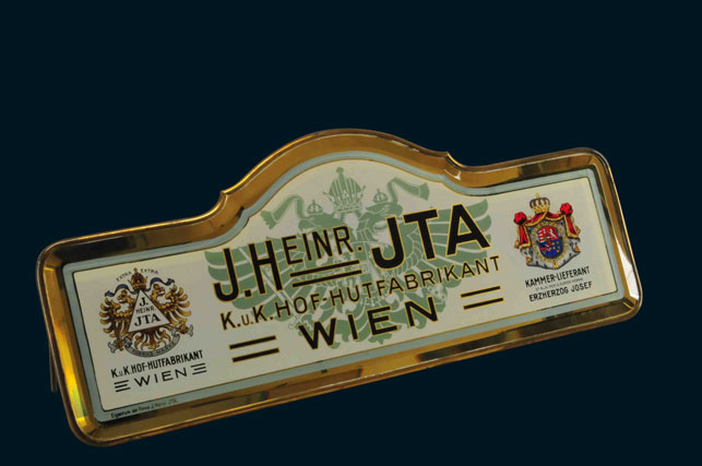 J. Heinr. JTA K. u. K. Hof-Hutfabrikant 