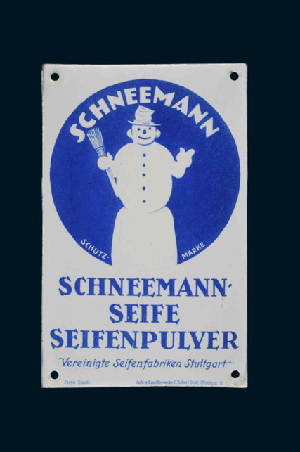 Schneemann-Seife Seifenpulver 