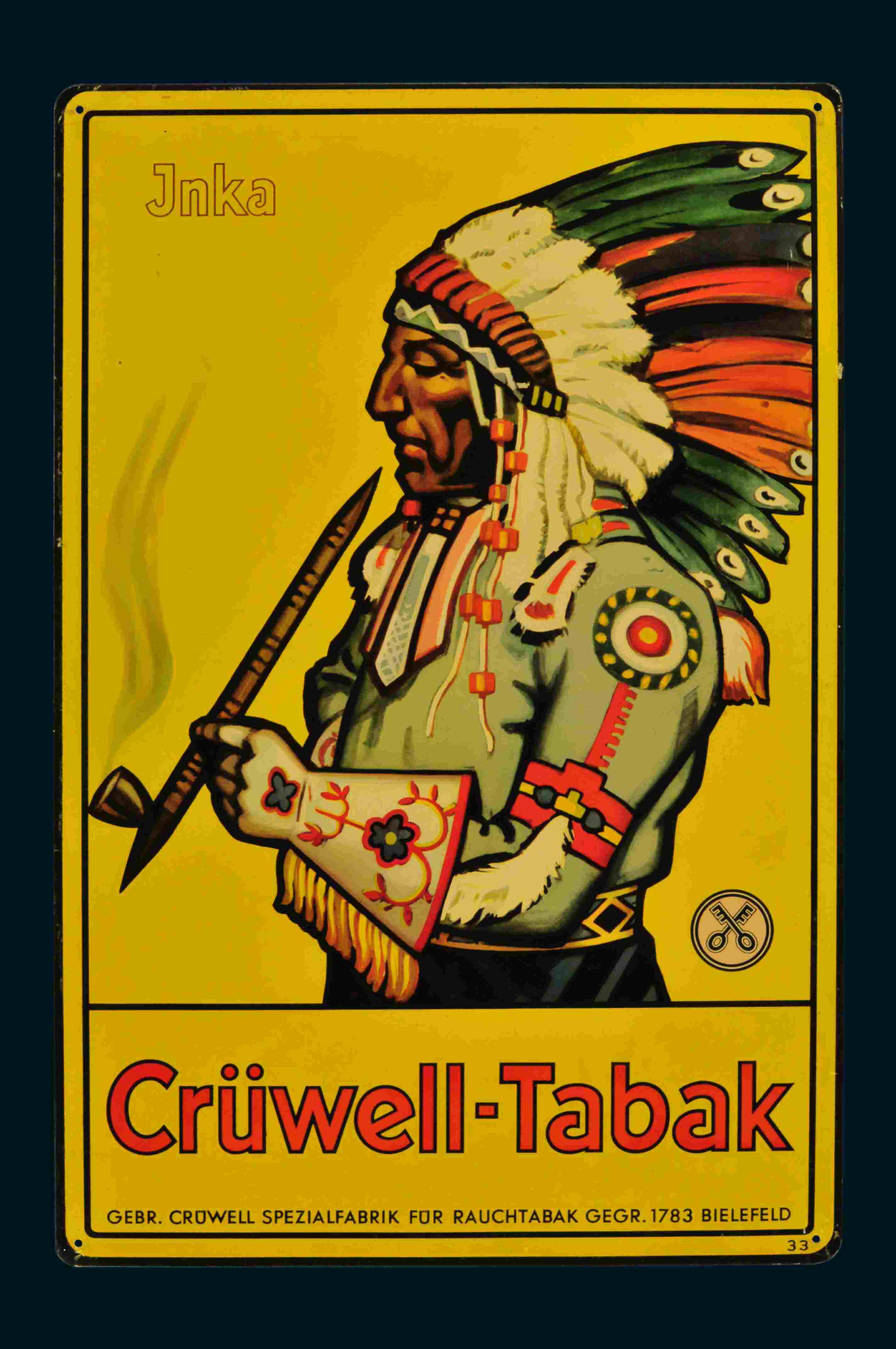 Crüwell-Tabak Indianer 