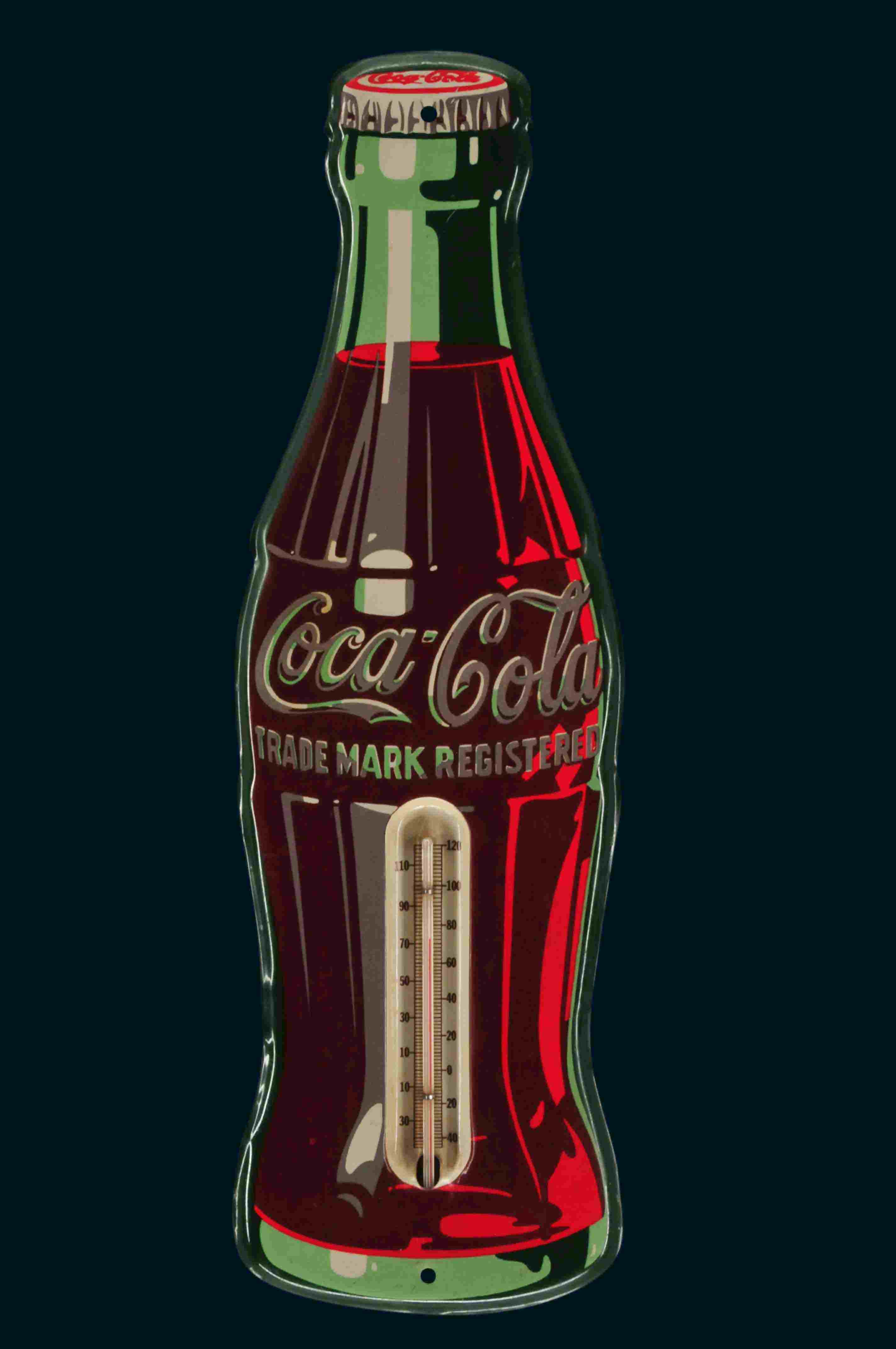 Coca-Cola Flasche Thermometer 