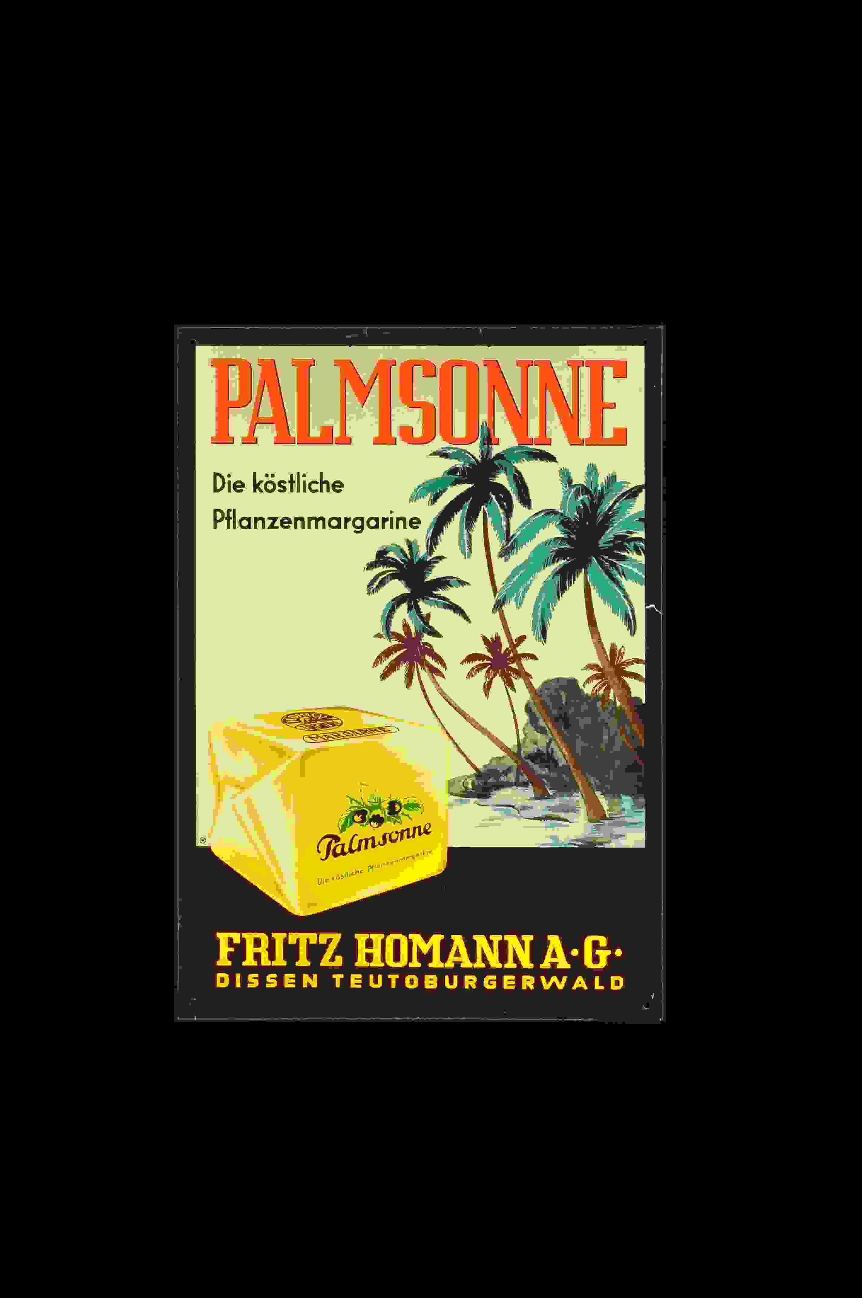 Palmsonne Pflanzenmargarine 