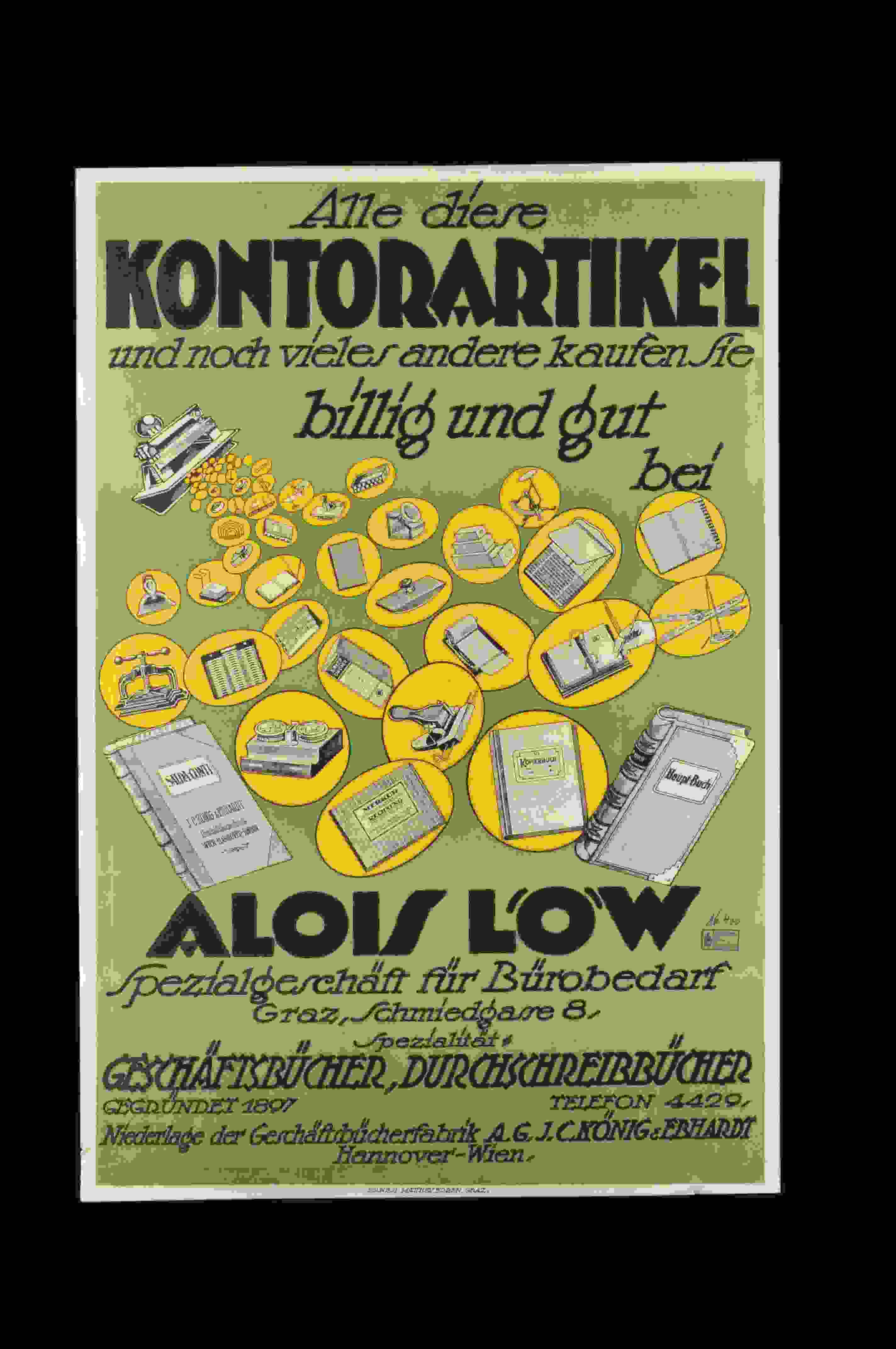 Kontorartikel Alois Löw 