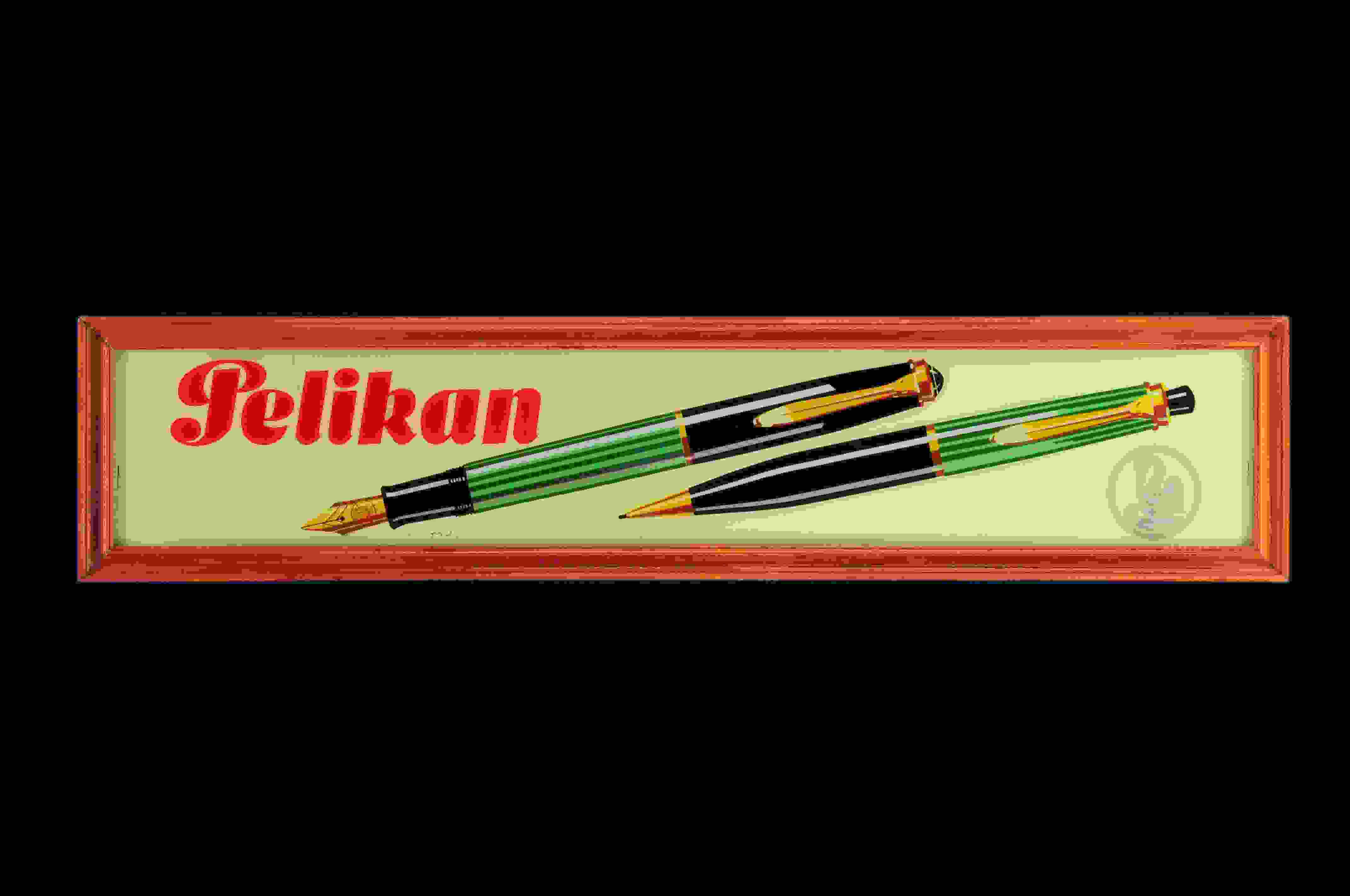 Pelikan Glasschild 
