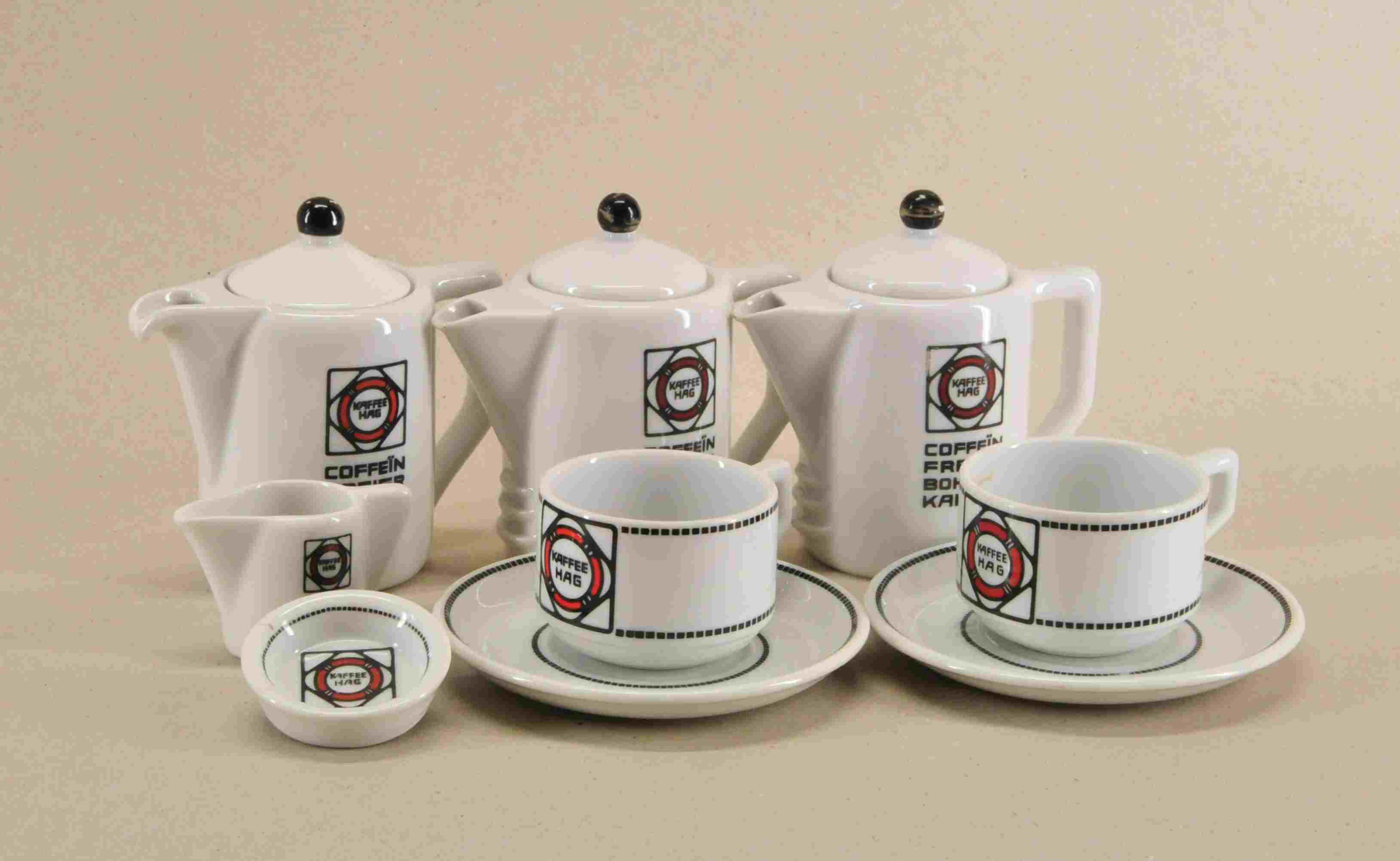 Kaffee Hag Konvolut Porzellangeschirr 