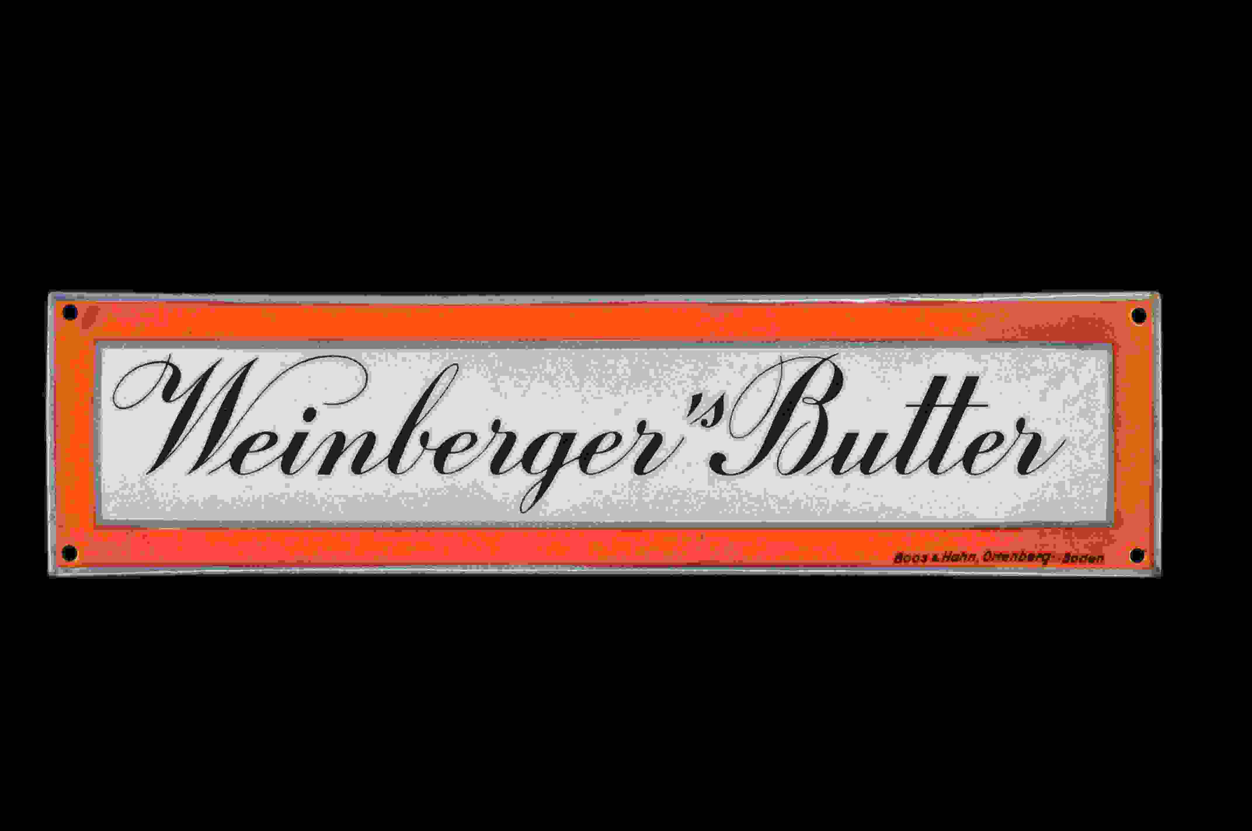 Weinberger's Butter 