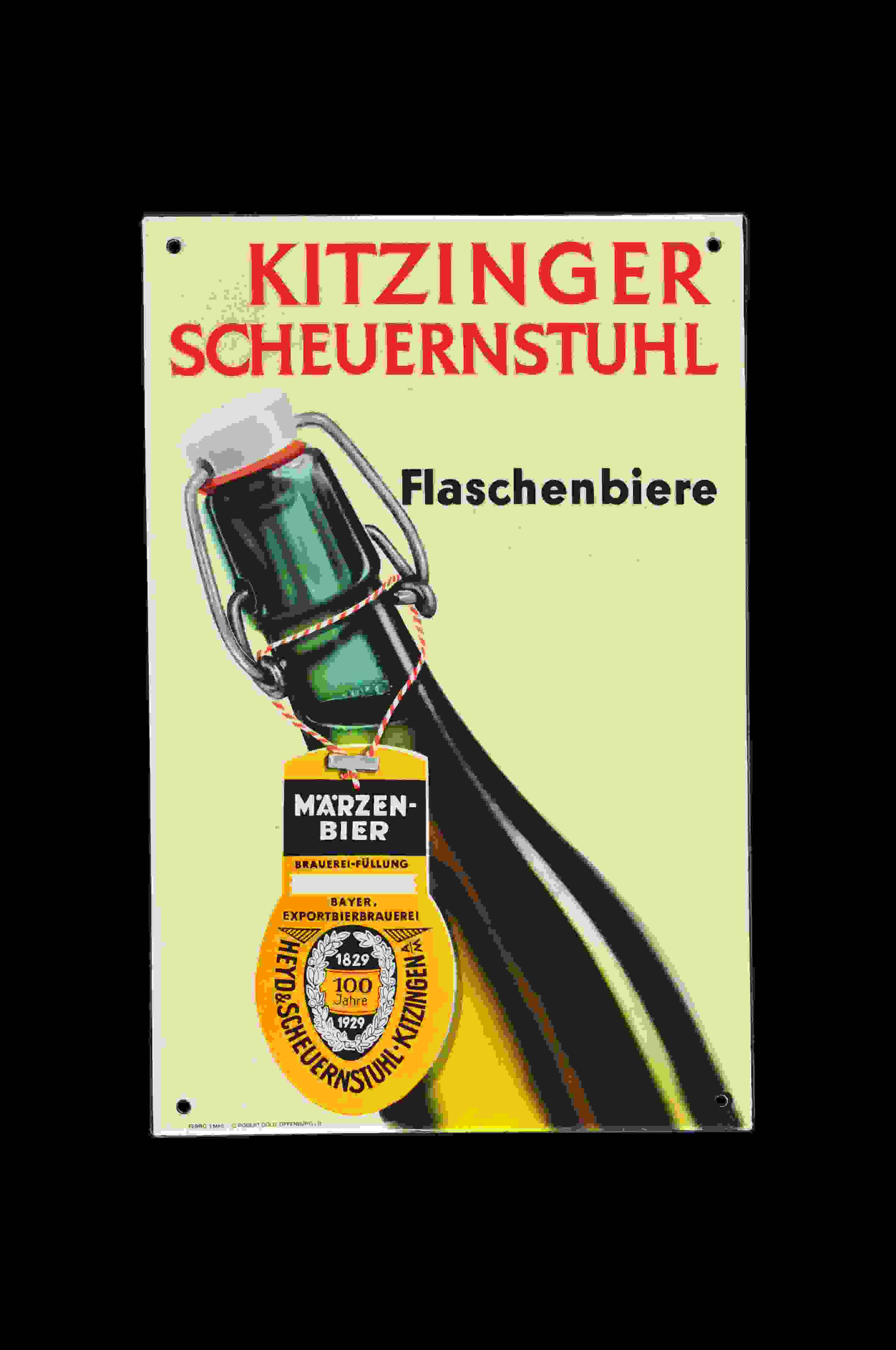 Kitzinger Scheuernstuhl Flaschenbiere 
