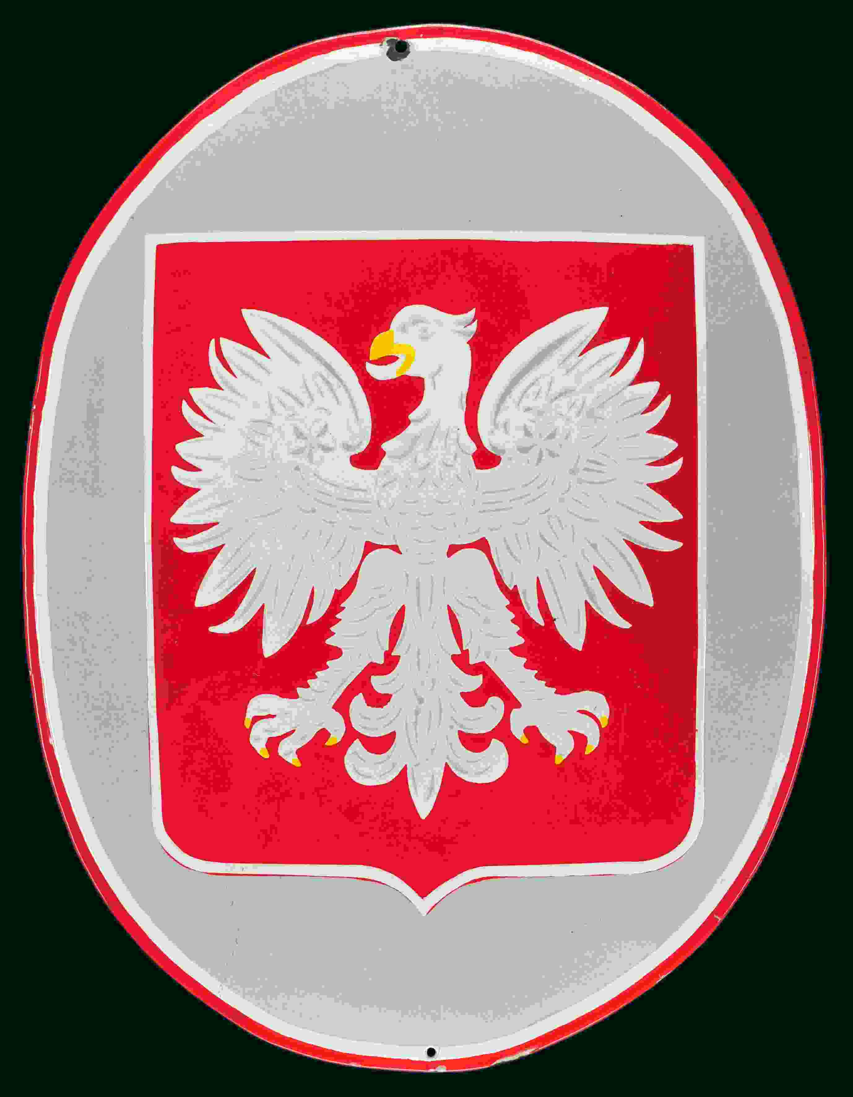 Hoheitsschild Polen 