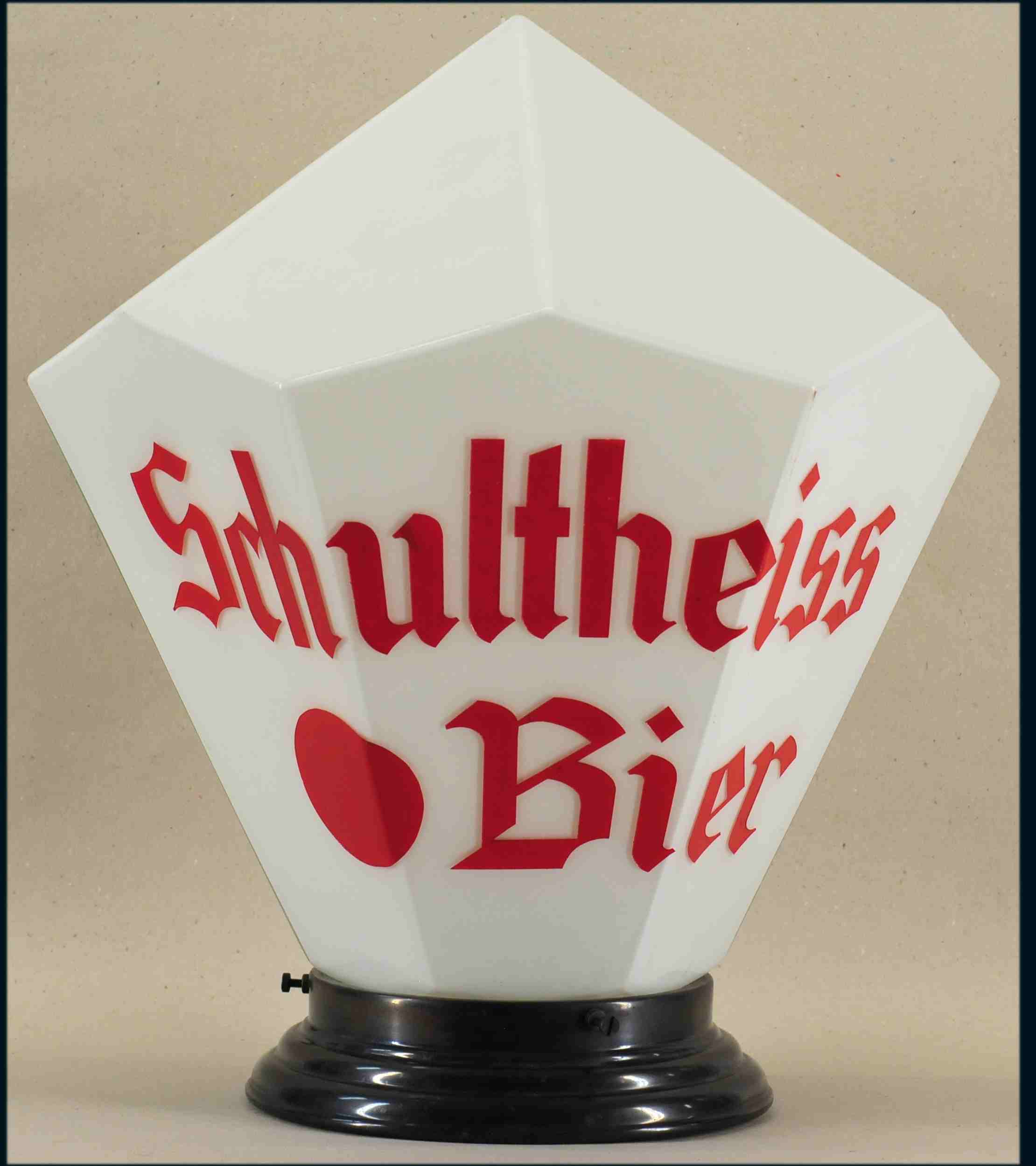Schultheiss Bier Lampe 