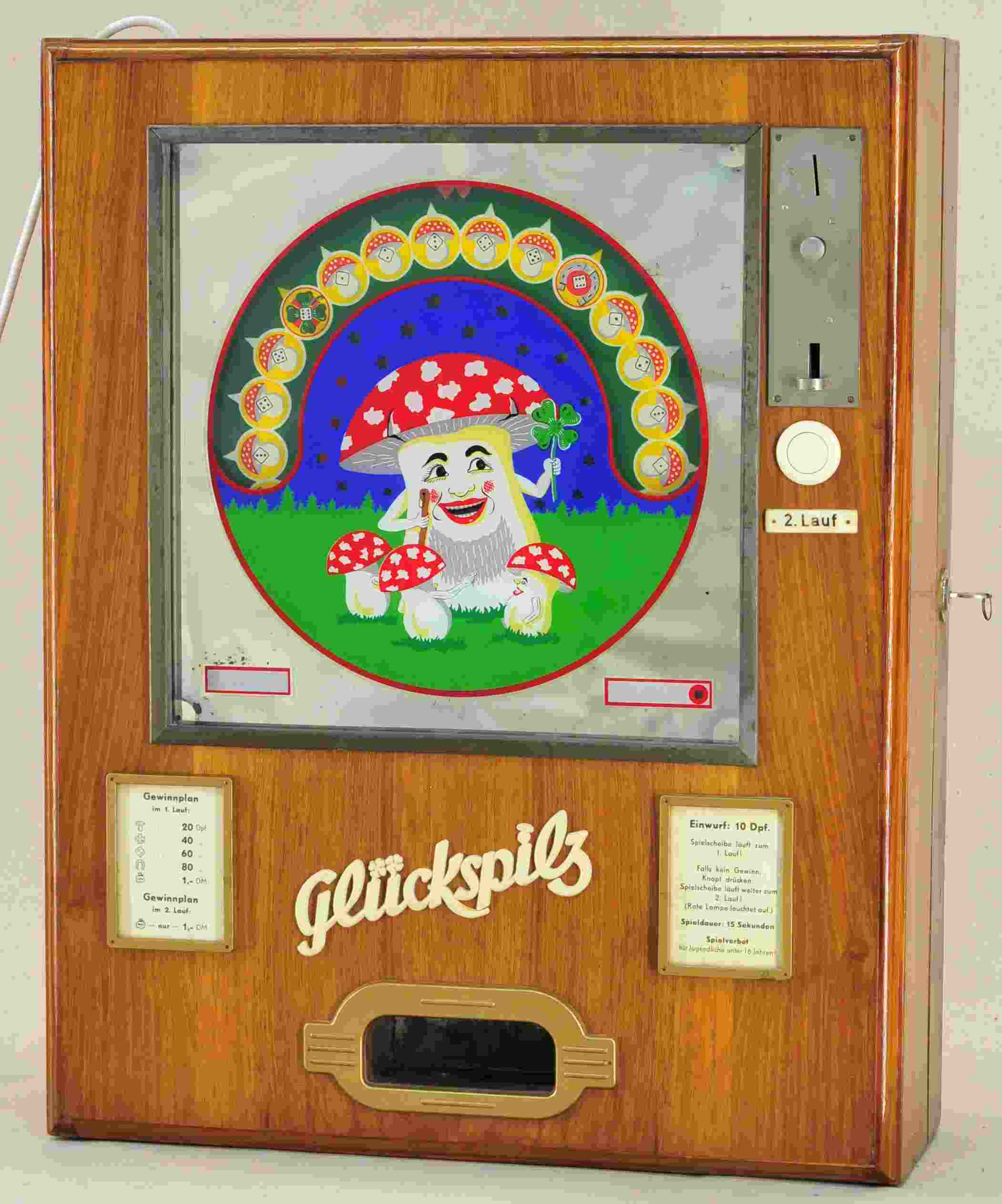 Glückspilz Spielautomat 