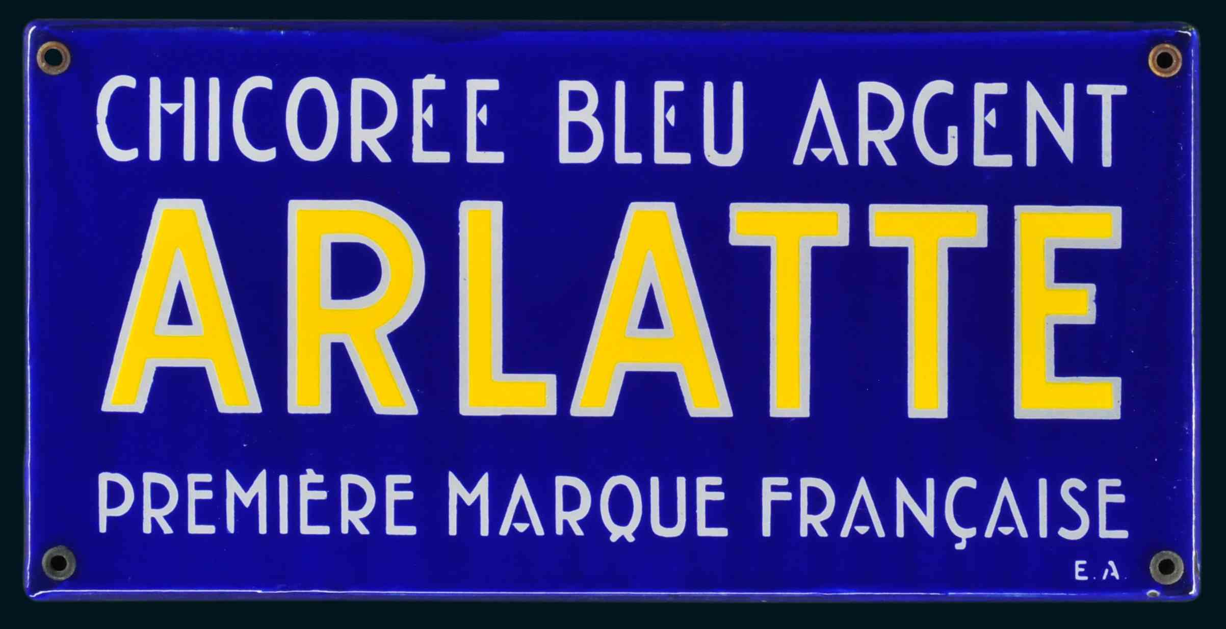 Arlatte Chicorée bleu Argent 