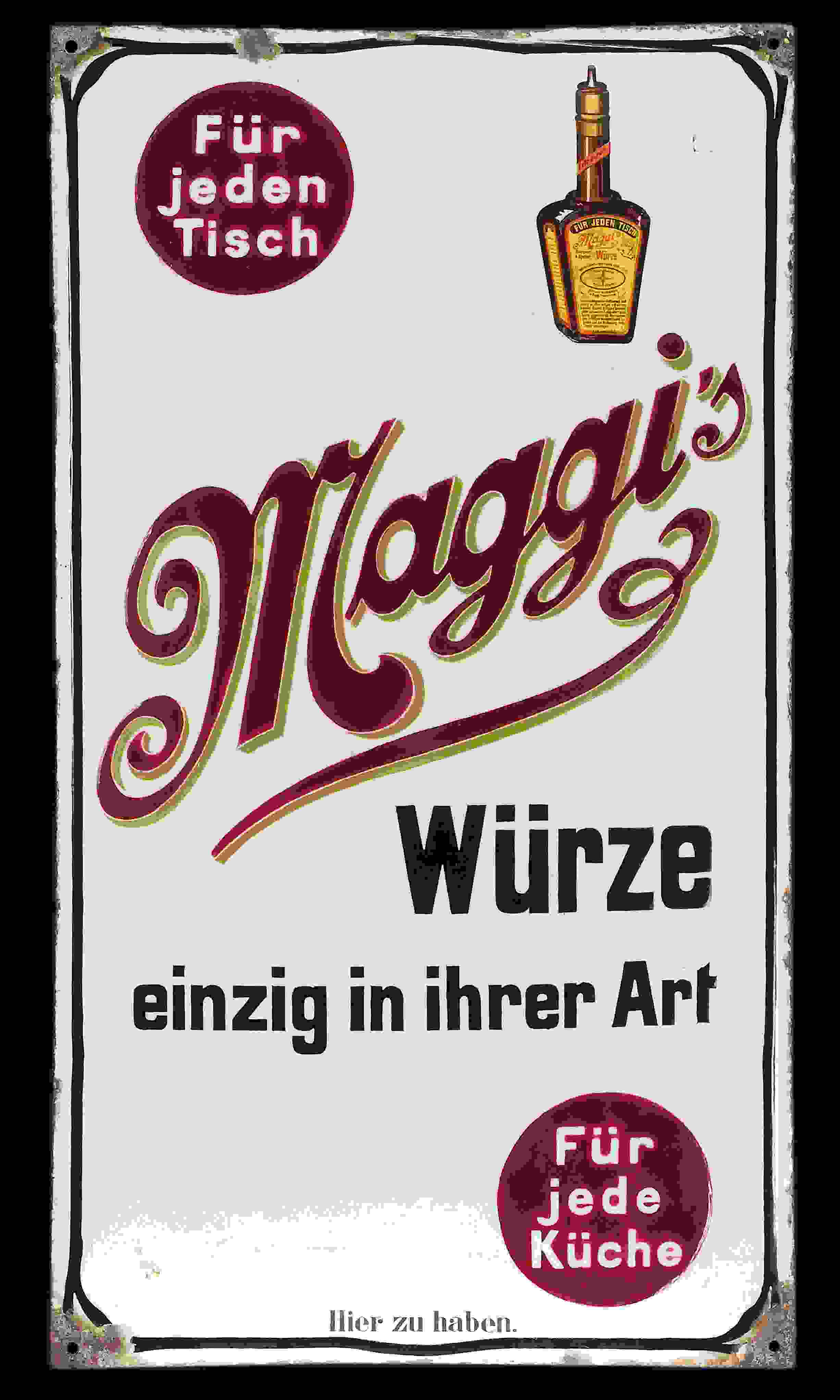 Maggi's Würze für jeden Tisch 