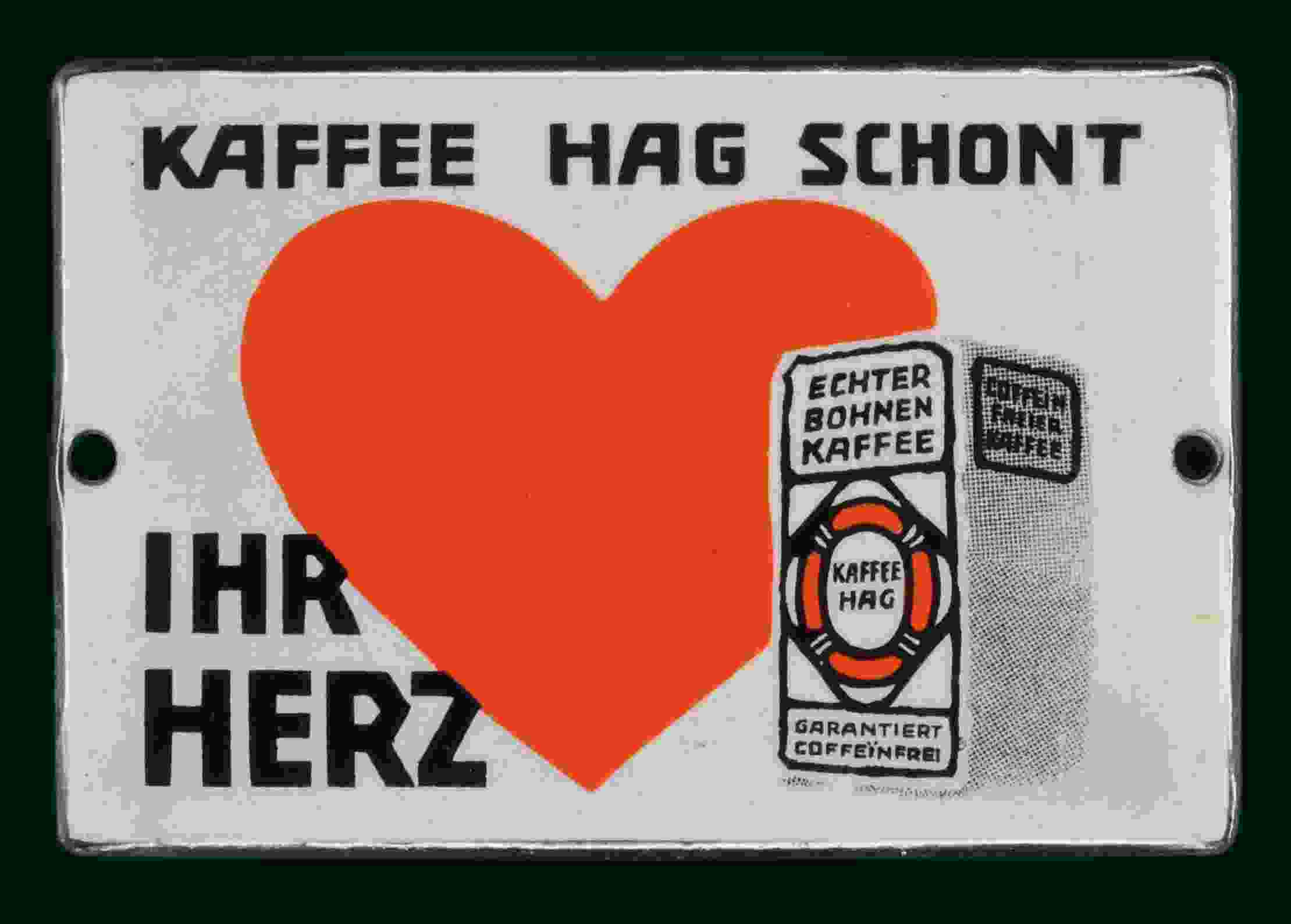 Kaffee Hag schont Ihr Herz 