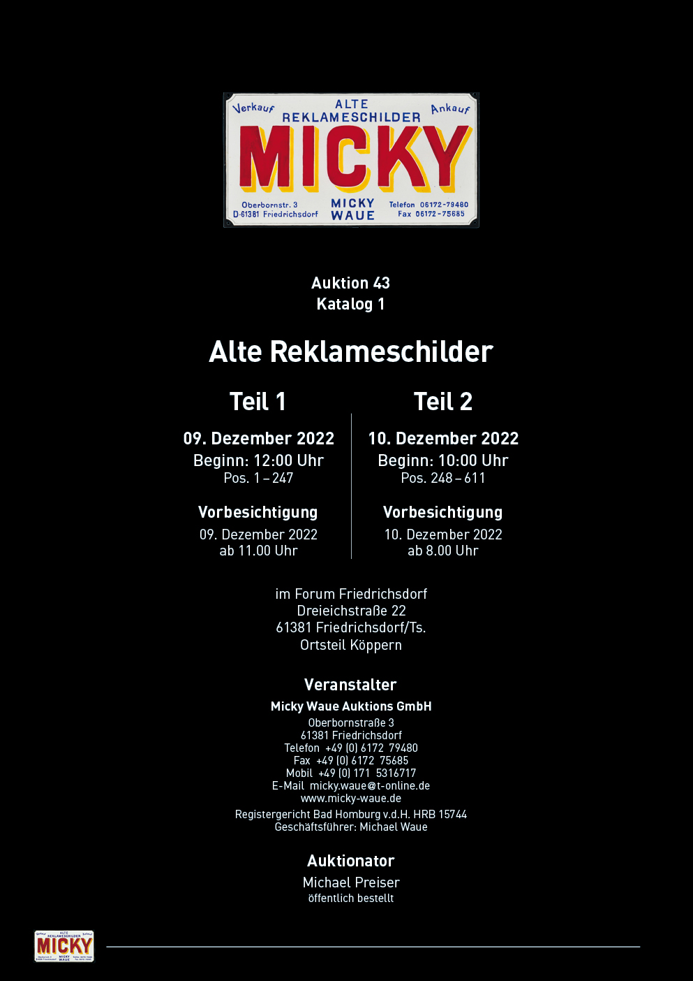 reklameauktion 43
