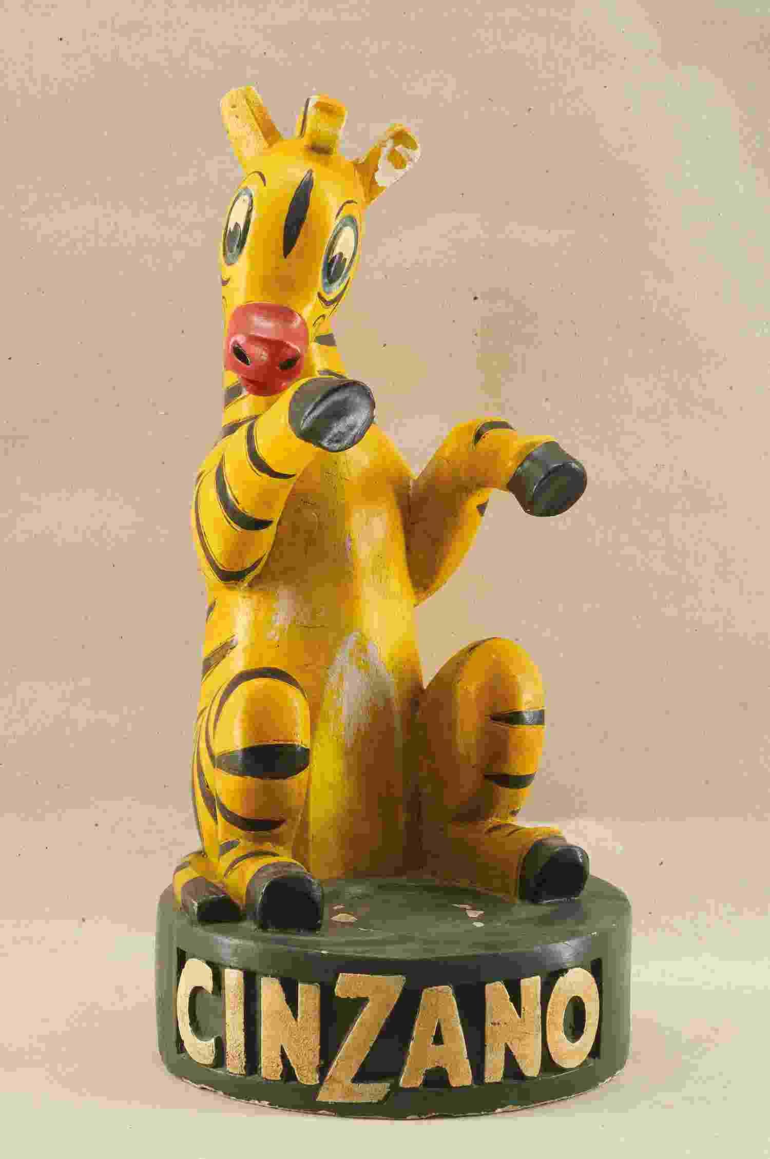 Cinzano Zebra Werbefigur 