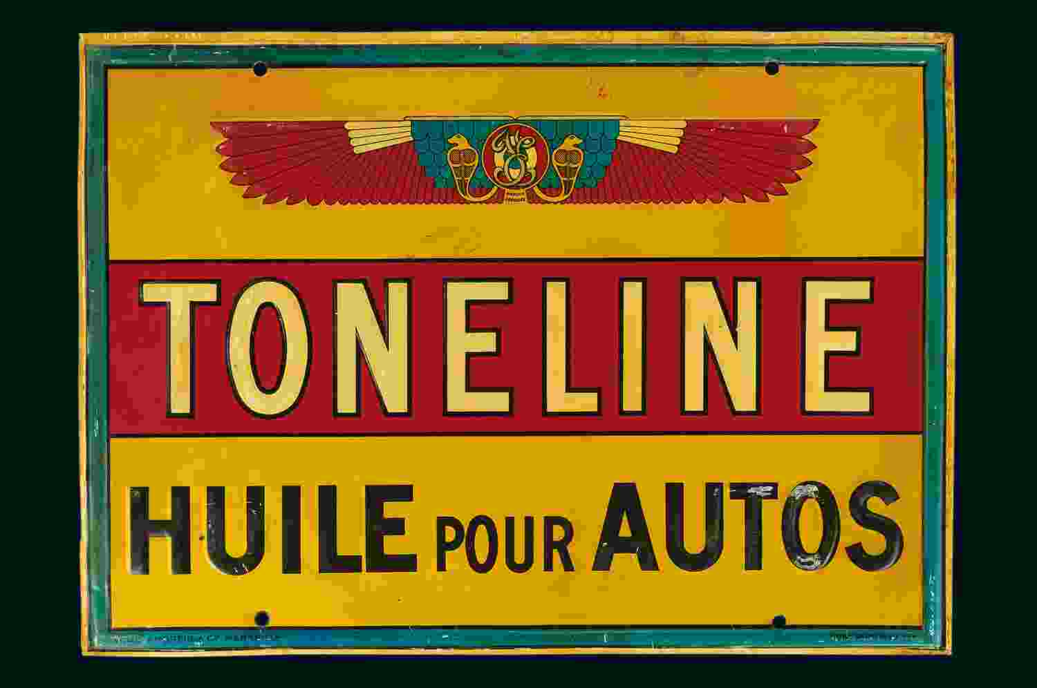 Toneline Huile pour Autos  