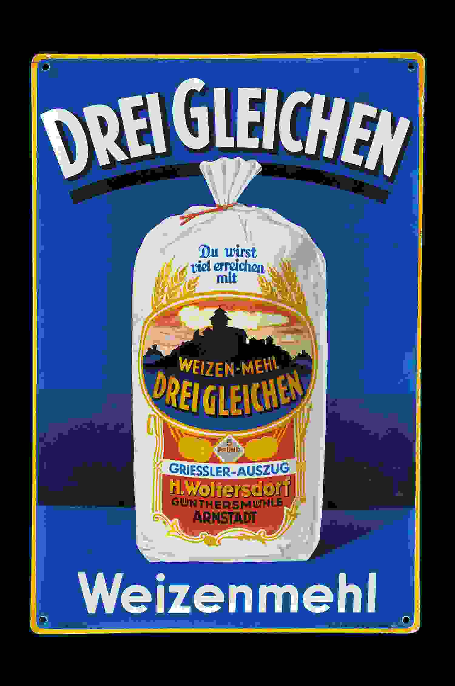 Drei Gleichen Weizenmehl 