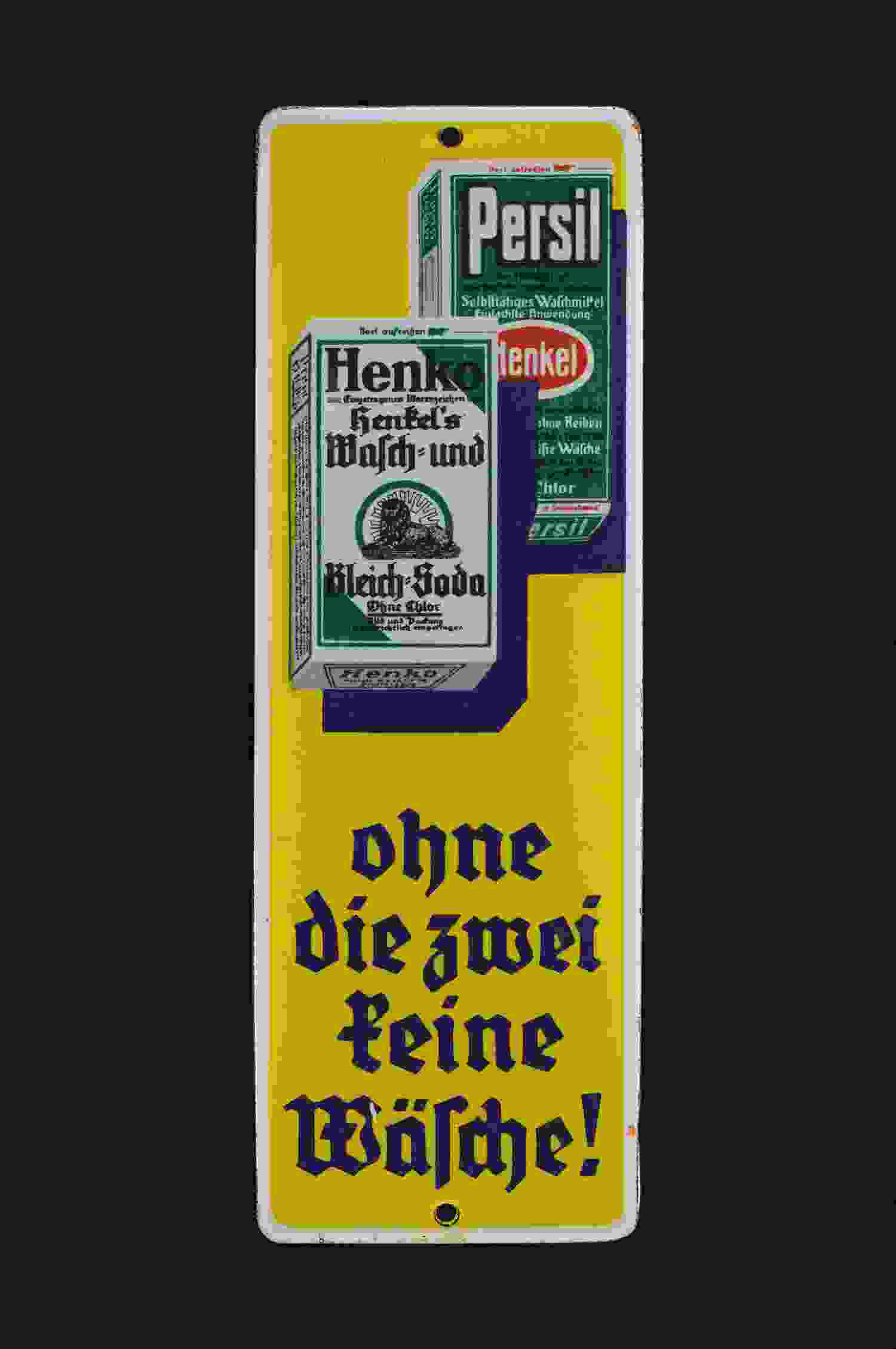 Henko Persil ohne die zwei  