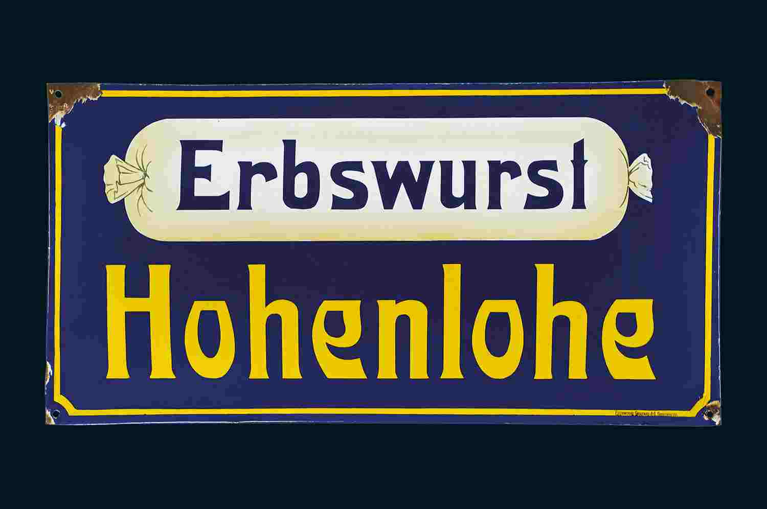 Hohenlohe Erbswurst 