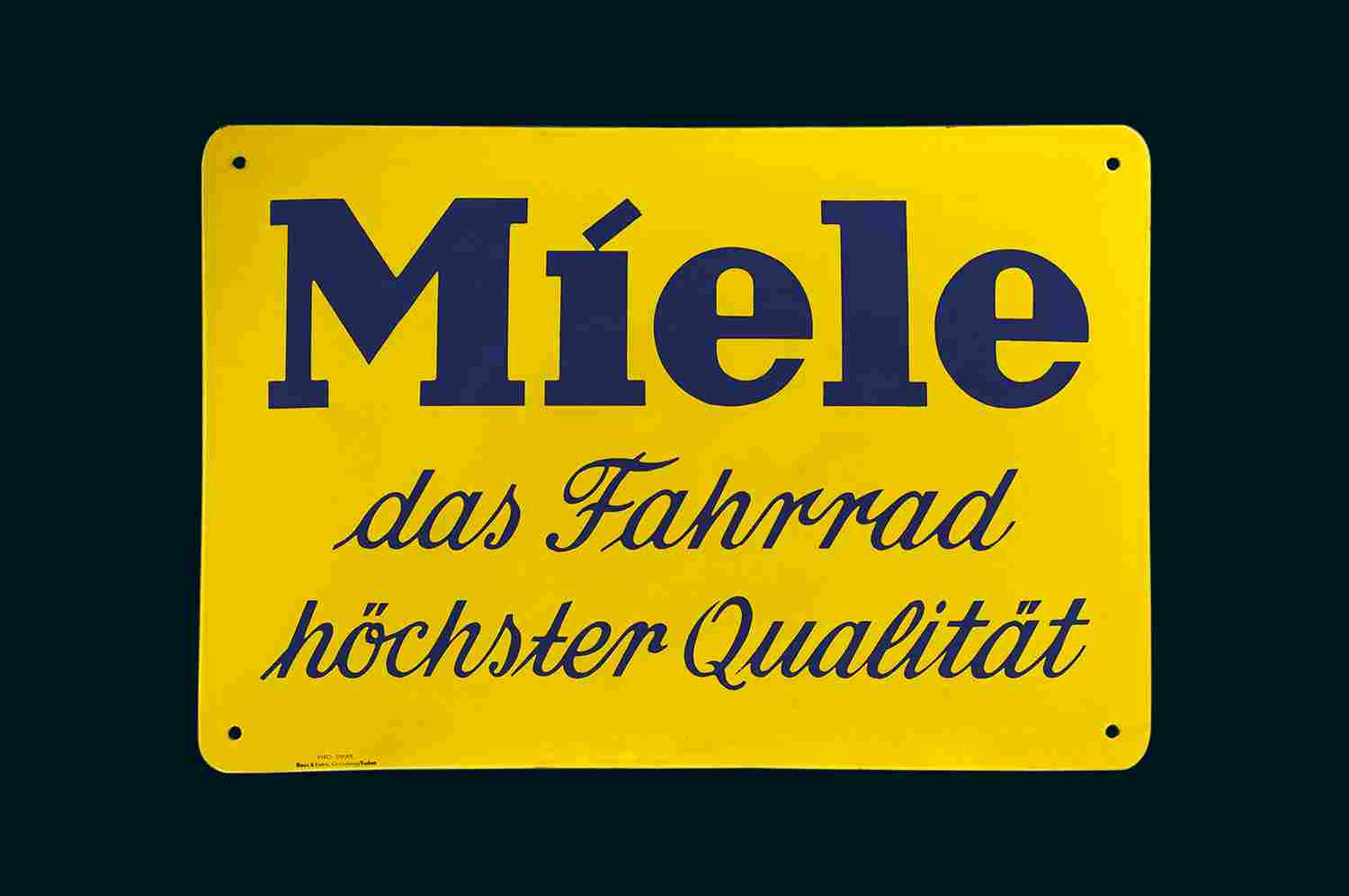 Miele das Fahrrad höchster Qualität 