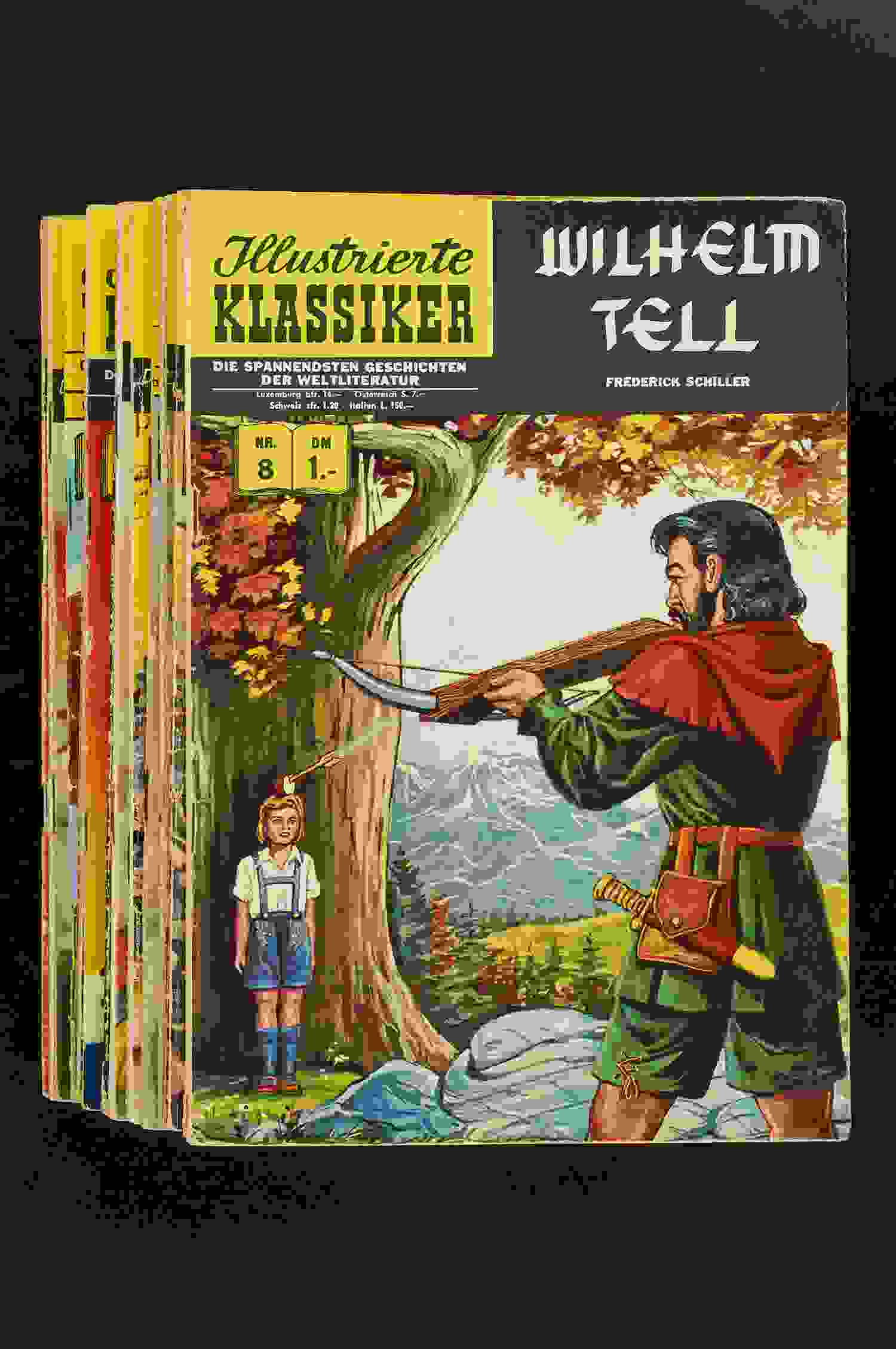 Illustrierte Klassiker Konv. 21 Hefte 