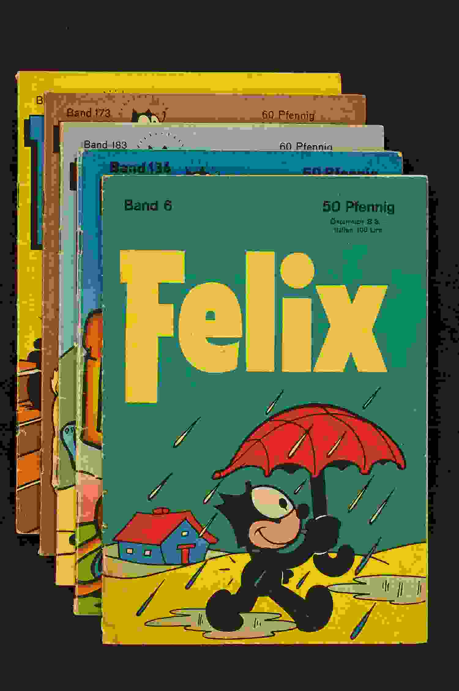 Felix Konvolut 5 Hefte  