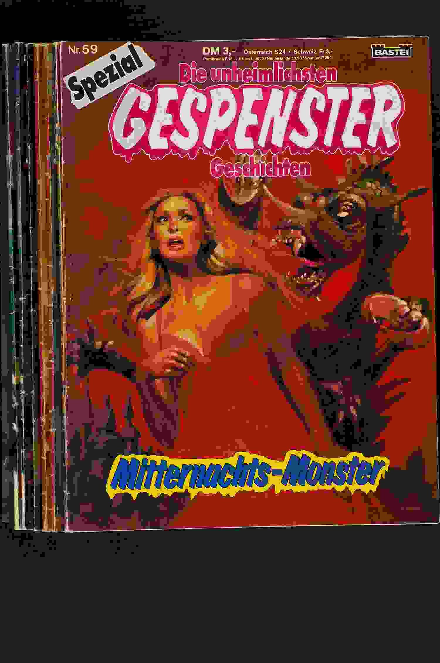 Gespenster Gesch. Spezial GbÜ 8 St. 