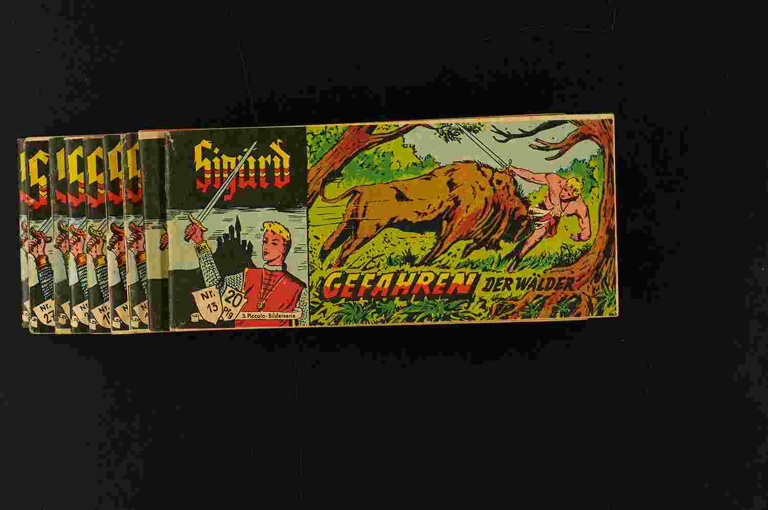 Sigurd Picc. 20 Pf. Konvolut 10 Stk. 