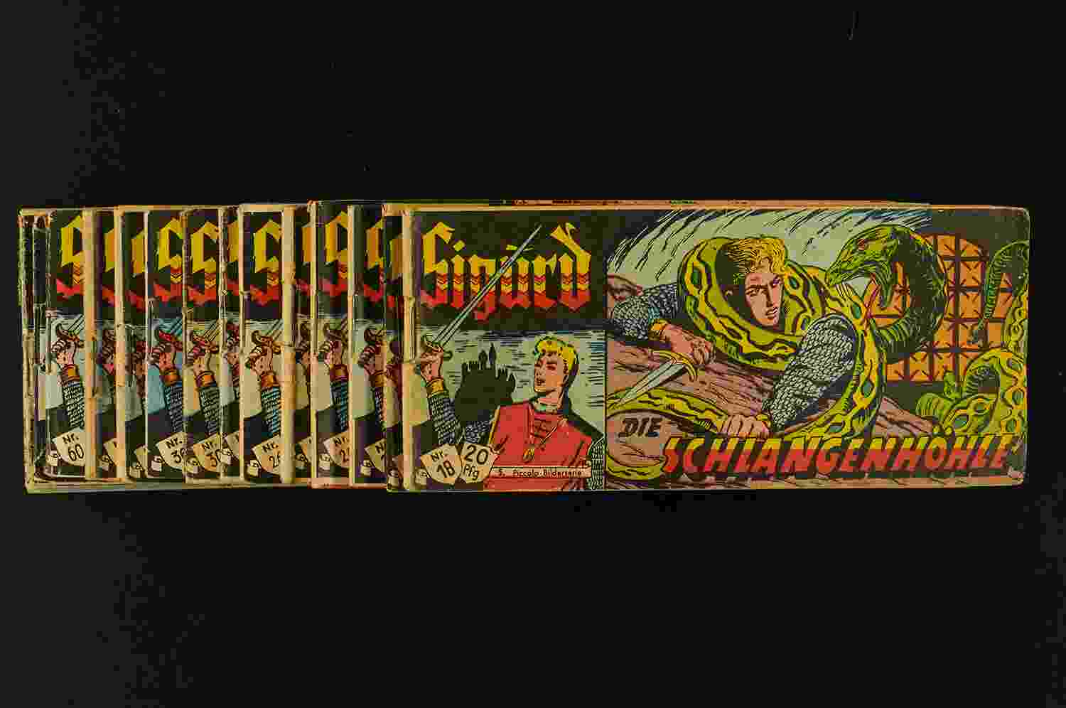 Sigurd Picc. 20 Pf. Konvolut 16 Stk. 