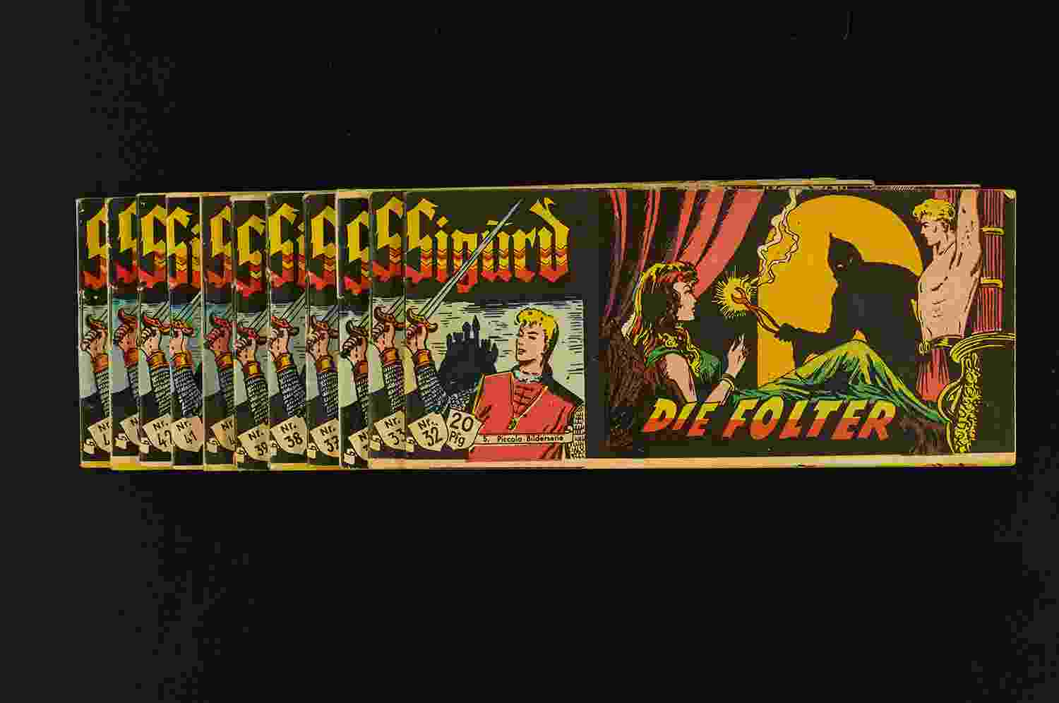 Sigurd Picc. 20 Pf. Konvolut 11 Stk. 